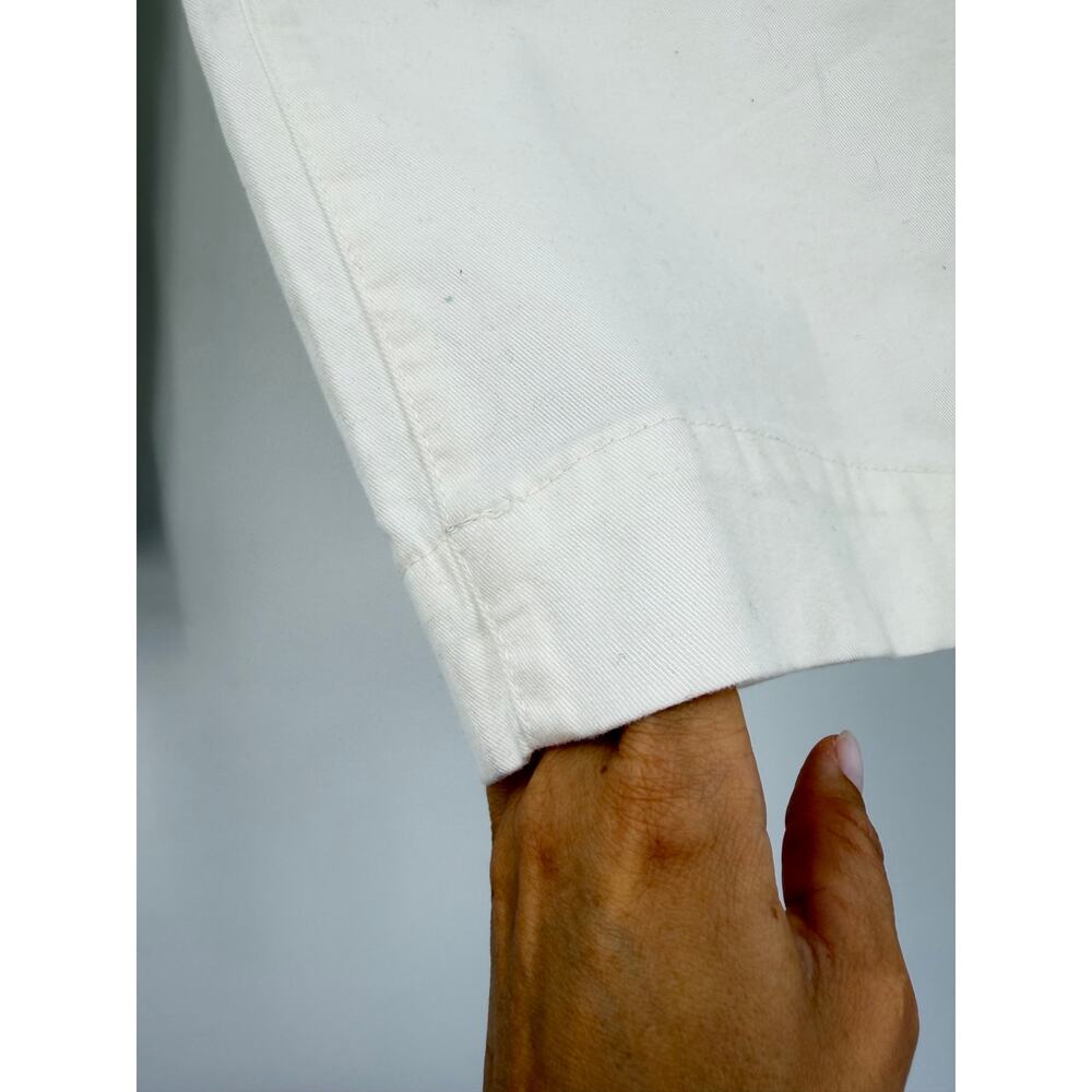Marine Layer Allison Wide Leg Pants Womens Size 10 Off-White High Rise Coastal - Picture 6 of 16